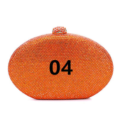 Crystal bag can be used for crossbody carrying, suitable for party and wedding gift bags