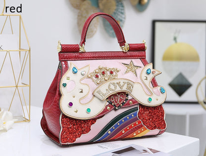 Women's Hand-Held Messenger Bag Light Luxury Banquet Daily Universal Bag