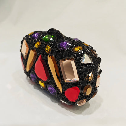 Wedding Purse Stone Bridal Prom Handbags Women Diamond Evening Clutches Purses Big Stones