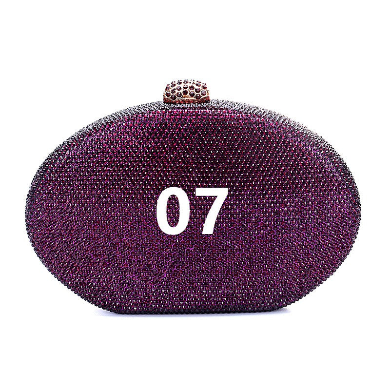 Crystal bag can be used for crossbody carrying, suitable for party and wedding gift bags