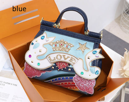 Women's Hand-Held Messenger Bag Light Luxury Banquet Daily Universal Bag