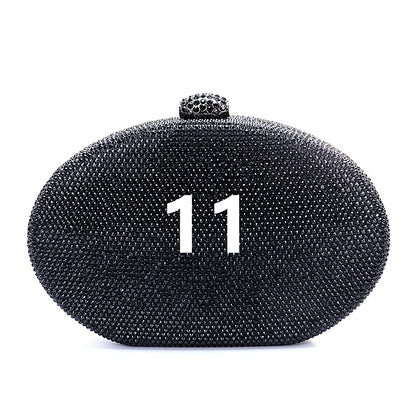 Crystal bag can be used for crossbody carrying, suitable for party and wedding gift bags