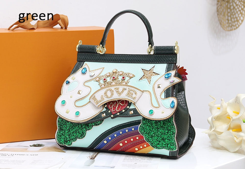 Women's Hand-Held Messenger Bag Light Luxury Banquet Daily Universal Bag