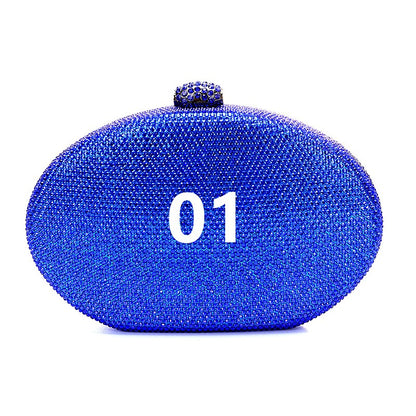 Crystal bag can be used for crossbody carrying, suitable for party and wedding gift bags