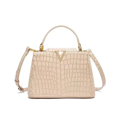 Luxury Designer Brand bolsa feminina 2023 New High-quality сумка Leather Crocodile Print Shoulder Handbags for Women 가방 Hot Sell