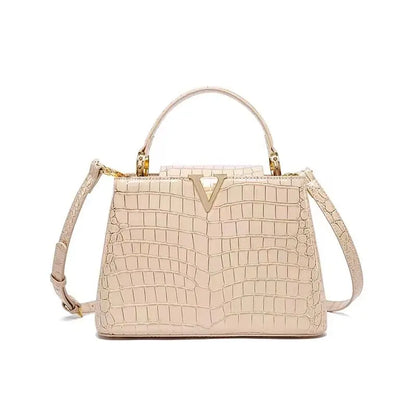 Luxury Designer Brand bolsa feminina 2023 New High-quality сумка Leather Crocodile Print Shoulder Handbags for Women 가방 Hot Sell