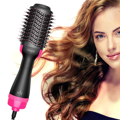 AirGlam ™ - Sèche cheveux Brosse .