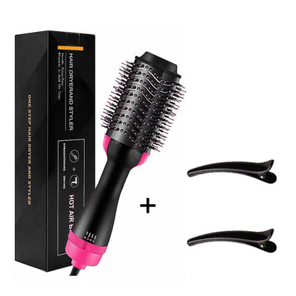 AirGlam ™ - Sèche cheveux Brosse .